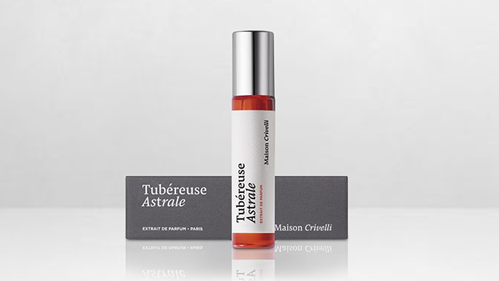 Image of a complimentary travel size EDT of Maison Crivelli
